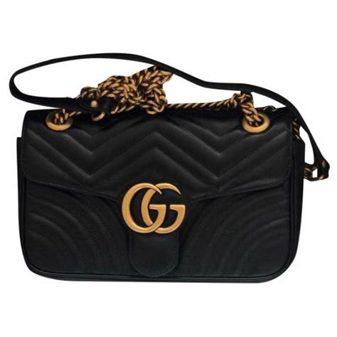 bolsa gucci negra vintage|bolsas gucci mx.